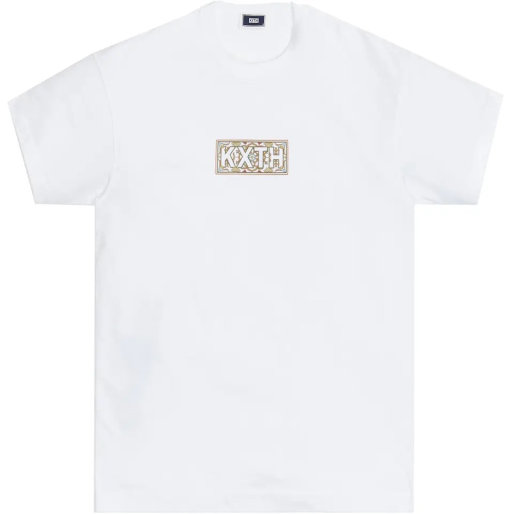 Kith Moroccan Tile Box Logo 10th Anniversary Tee
